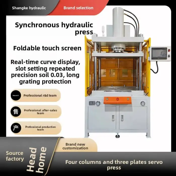 Custom Servo Technology Press 4 Column Hydraulic Press Machine