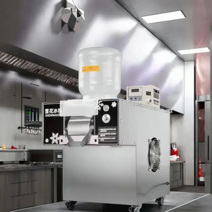 60kg/day High Productivity Snow Flake Ice Cream and Snack Machine