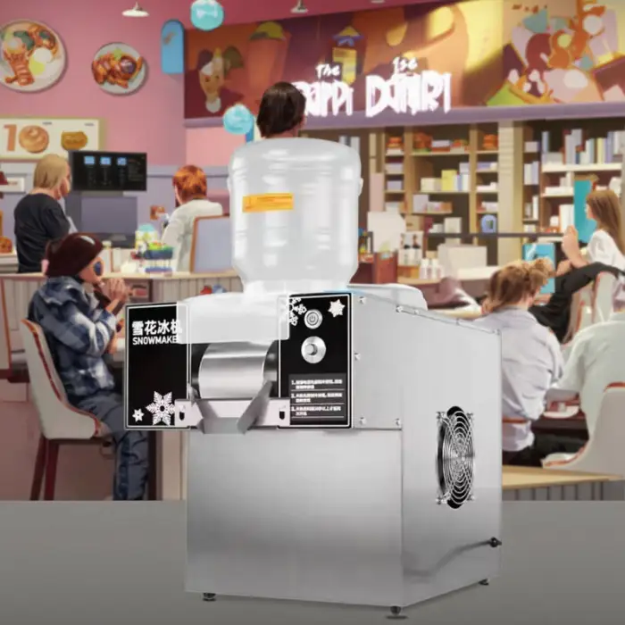 60kg/day High Productivity Snow Flake Ice Cream and Snack Machine