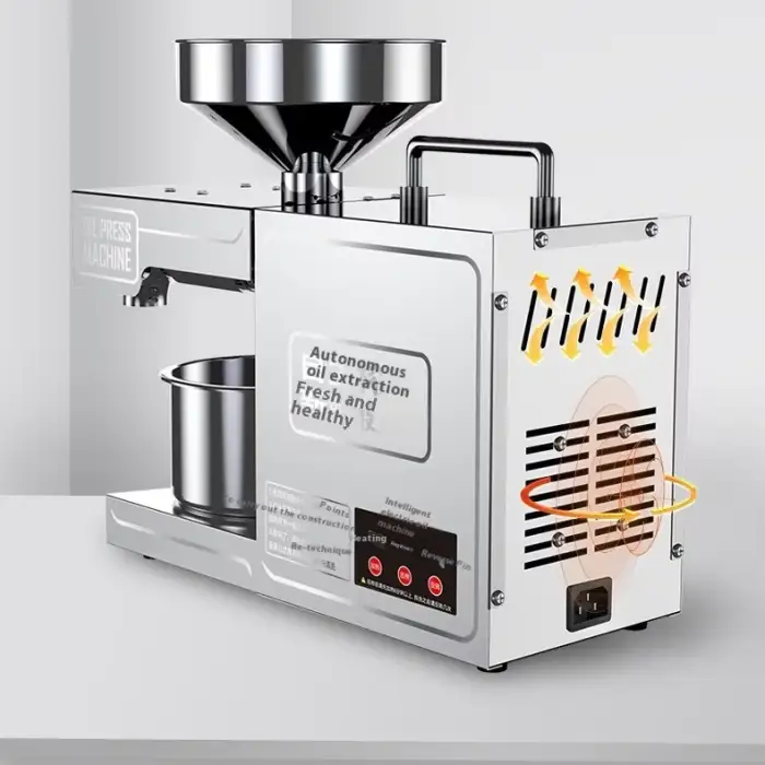 Sellers' Automatic Cold & Pressing Machine Coconut Oil & Peanut Oil Extraction Presser