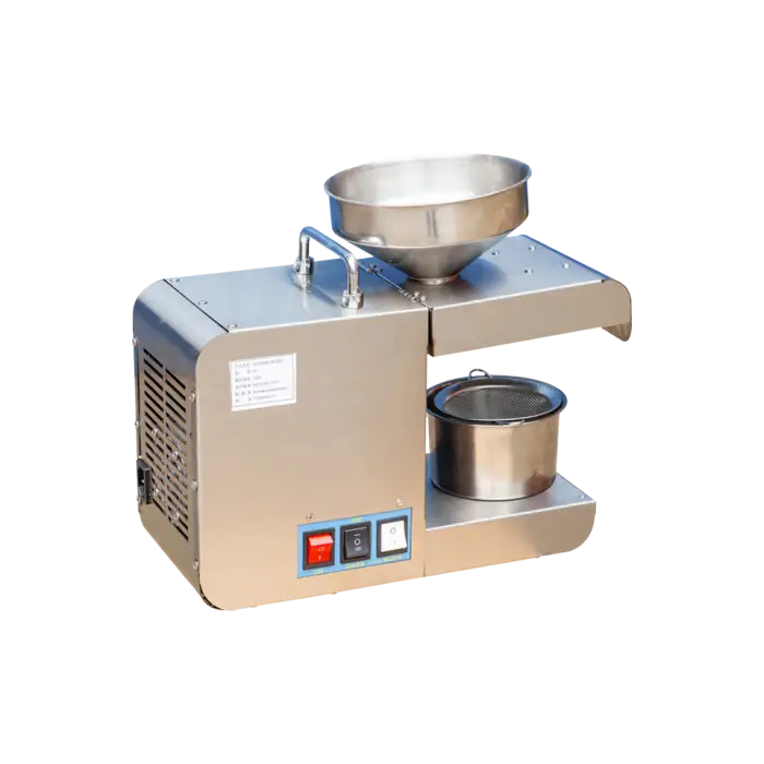 Automatic Mini Stainless Steel Household Oil Presser Multifunctional Natural Cold Oil Expeller for Used Manufacturing Plant