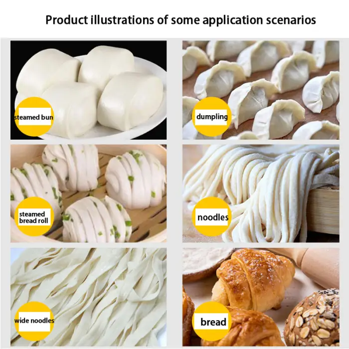 15KG 25KG 50KG Silent Type Dough Mixer for Dumpling Chapati Maker Roti Noodles Dough Mixing Machine