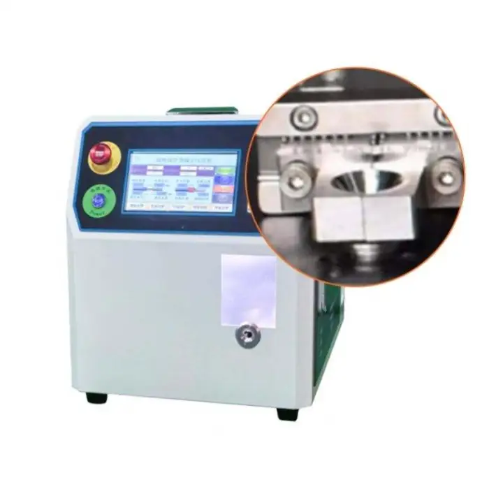 Terminal Bootlace Ferrule Machine Inserting and Terminal Crimping Machine Terminal Applicator Wire Cable Stripping Twisting