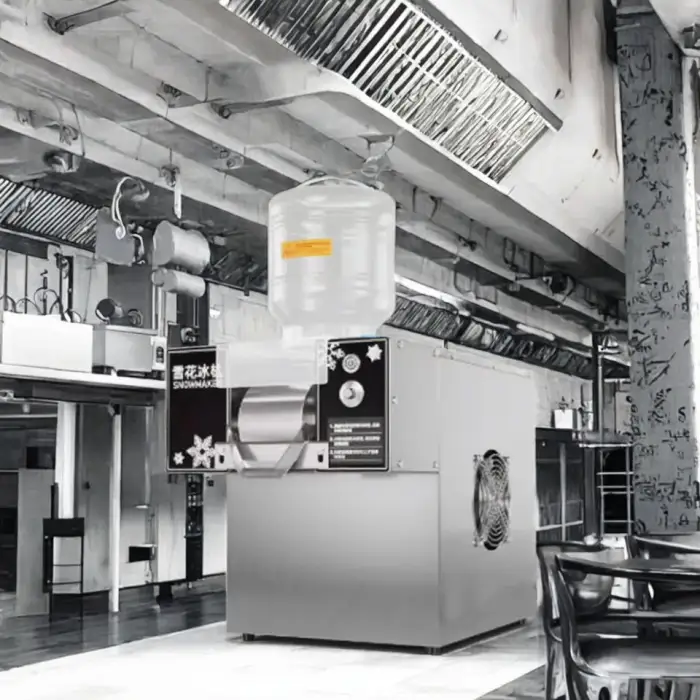 Snowflake Cheese Equipment and Fresh Milk Ice Making Machines Ice Cream Churn