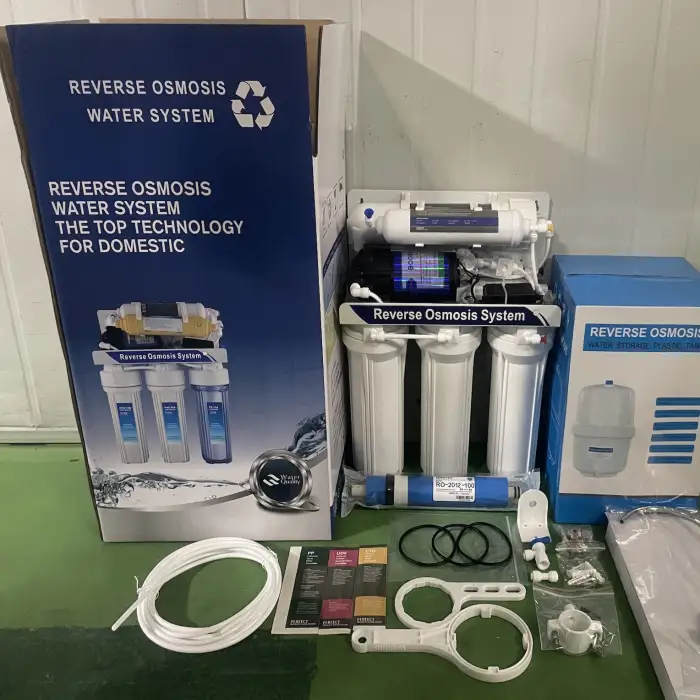 RO Water Treatment Purifier 400GPD Reverse Osmosis Water Filter System Machine ABS Material 28 Ce Cb Rohs Safety