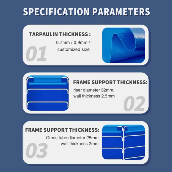 Fish Tank Aquaculture System Equipment Rectangle Fish Tank Biofloc Tank Commercial Fish Farming