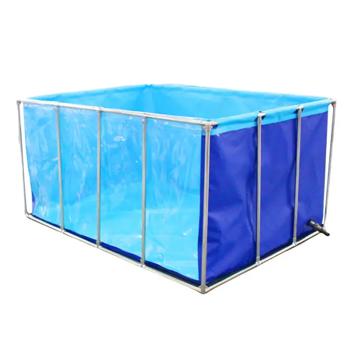 Fish Tank Aquaculture Stainless Steel Transparent Pet Fish Aquarium for Koi/Betta/Guppy Fish