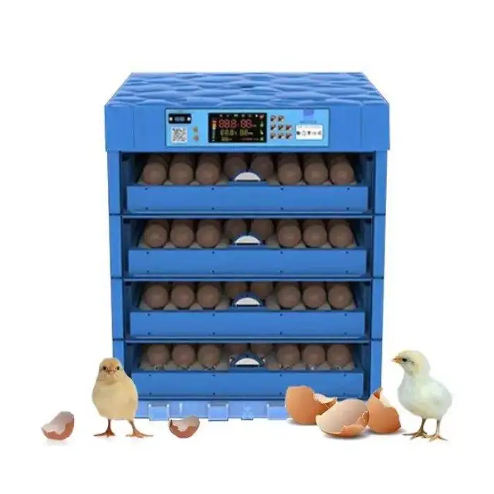 64- 320 Egg Incubator and Hatcher Automatic Solar System with Double Power Tray Type for Farm Use