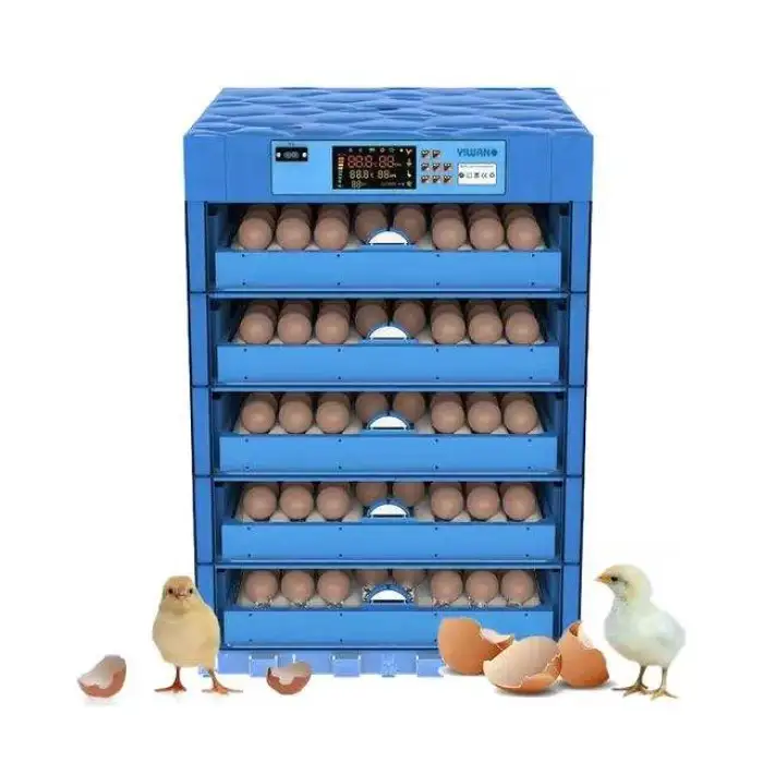 64- 320 Egg Incubator and Hatcher Automatic Solar System with Double Power Tray Type for Farm Use