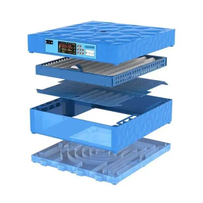 64- 320 Egg Incubator and Hatcher Automatic Solar System with Double Power Tray Type for Farm Use