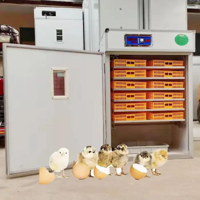 Full Automatic 528 Eggs Mini Poultry Chicken Hatching Machine Incubadoras Egg Incubator for
