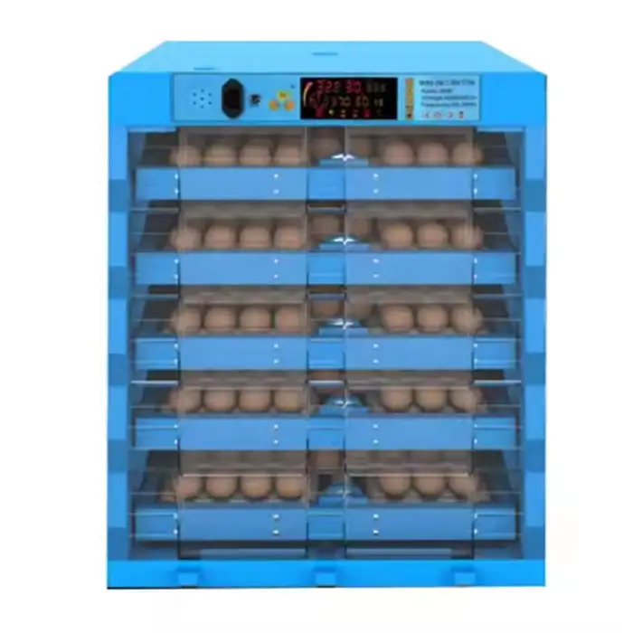 Dual Power 220V 12V 48 64 Egg Fully Automatic Egg Hatching Machine Incubator Dual Power Brood Egg Incubators for