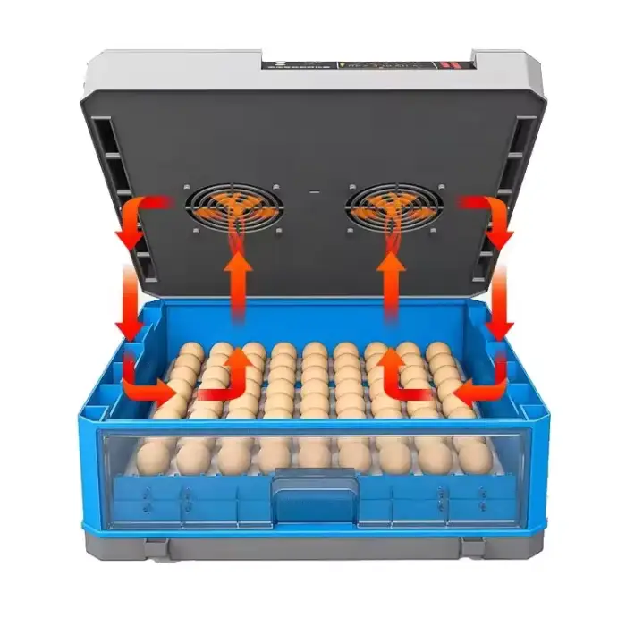 Egg Incubator 64 Fully Automatic Incubators Automatic Hatching Machine Chicken Egg Incubator and Hatcher