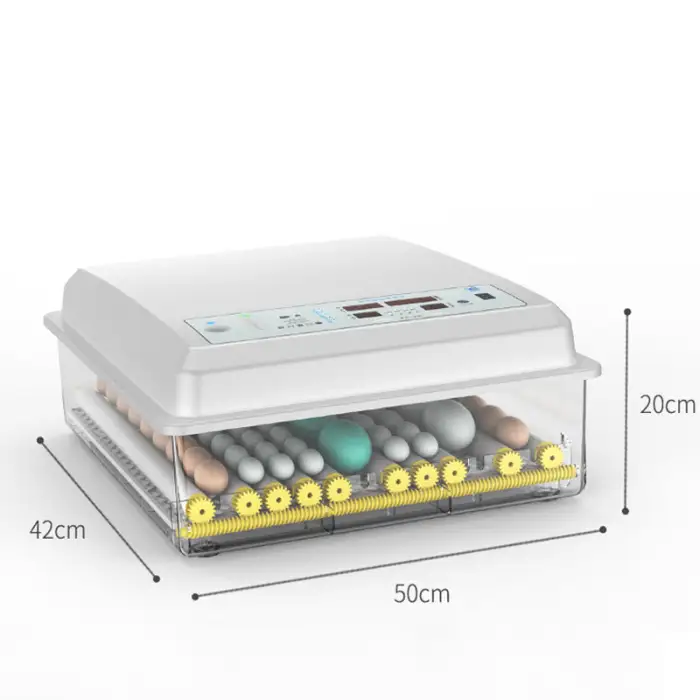 Farm Eggs Hatching Equipment Full Automatic Chicken Egg Incubator for 112 64 Eggs 12v 220v Incubator