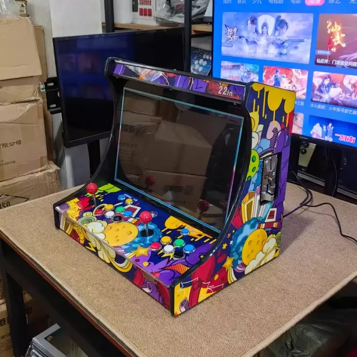 22 Inch LCD Game Machine Pandora DX 26800 in 1 Game Arcade Machine Bartop Table Top for Family Entertainment Business Center