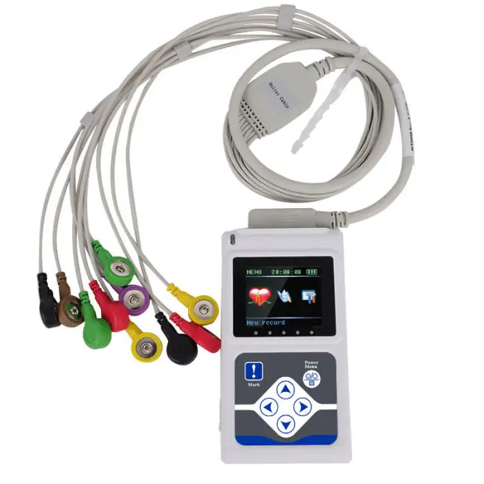 TLC9803 Holter ECG Monitor 3-lead 24h Holter Monitor