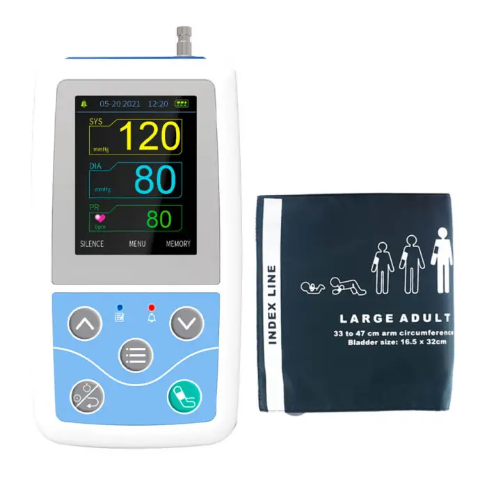 ABPM50 Portable Handheld 24 Hour Holter Blood Pressure Monitor Bt