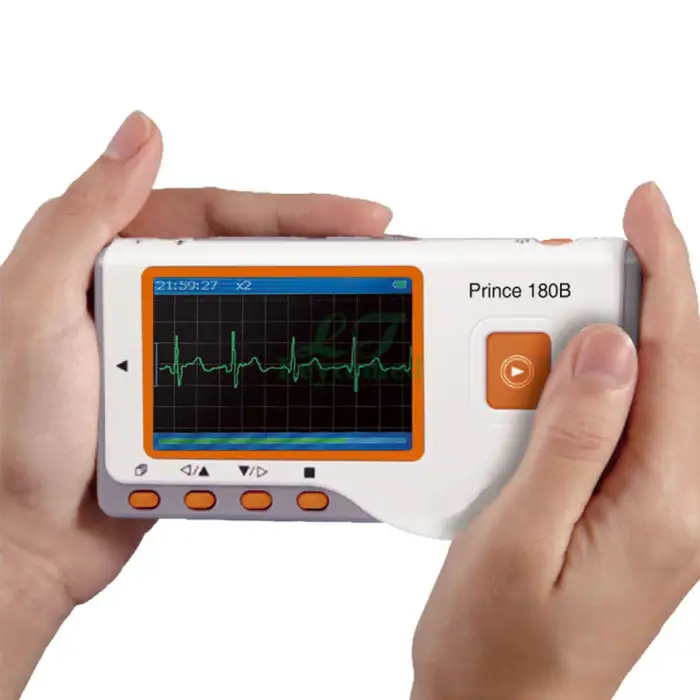 LTSE17 Portable Digital Handheld Holter Easy ECG Monitor ECG Machine for Home
