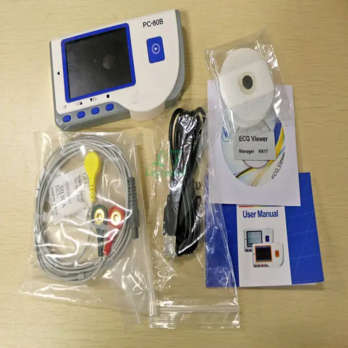 LTSE17 Portable Digital Handheld Holter Easy ECG Monitor ECG Machine for Home