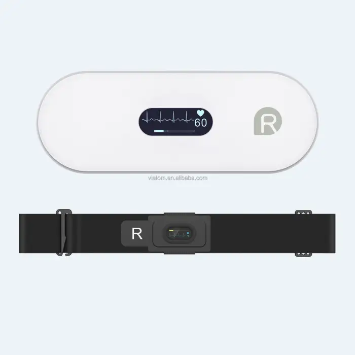Pocket ECG Monitor Ai Analysis Unlimited Storage and Share Report Wireless ECG Holter Monitor EKG