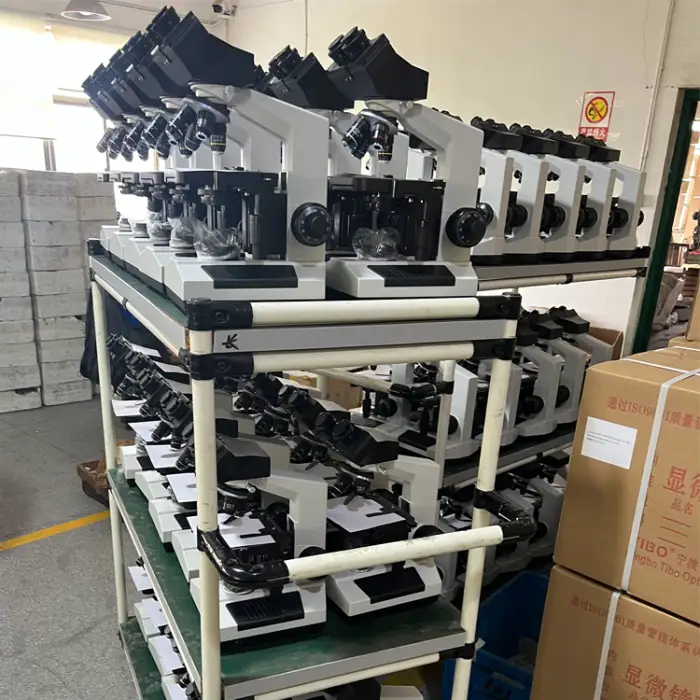 Laboratory Medical XSZ-107BN XSZ-107T 40X-1600X Biological Binocular Series Microscope