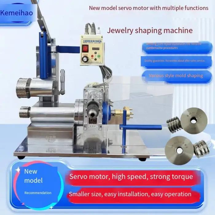 Multi-Functional Electric Bracelet Shaping Machine for Jewelry Ring Bezel Tire Mold Gold Metal Metallurgy Machinery