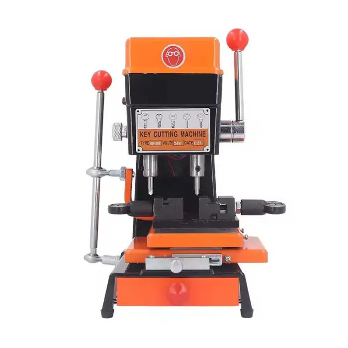 368A Full Set Car Key Cutting Clone Duplicating Machine Key Copying Locksmith Tools PLC Core 220V Metal Metallurgy Machinery