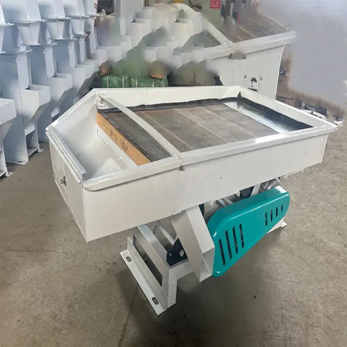 Industrial Electric Wheat Maize Beans Vibrating Screen Rice Cleaning Machines
