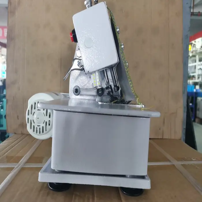 FN10-4D 4 Thread Mini Household Electric Quilting Overlock Sewing Machine for Knitted Fabric