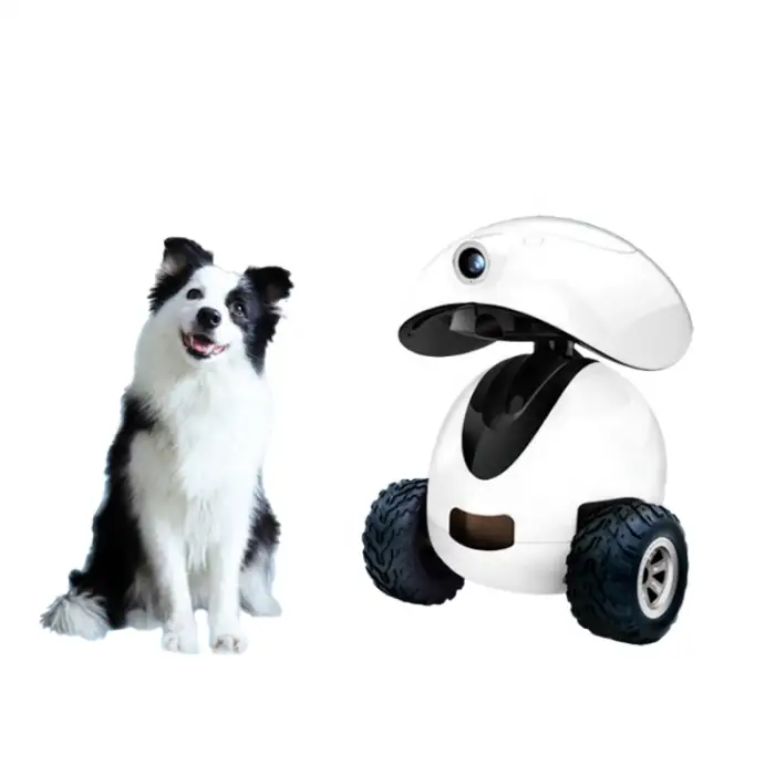 Smart Dog Toy with Camera App Control Cat Laser Automatic Robot with Night Vision Function Toy