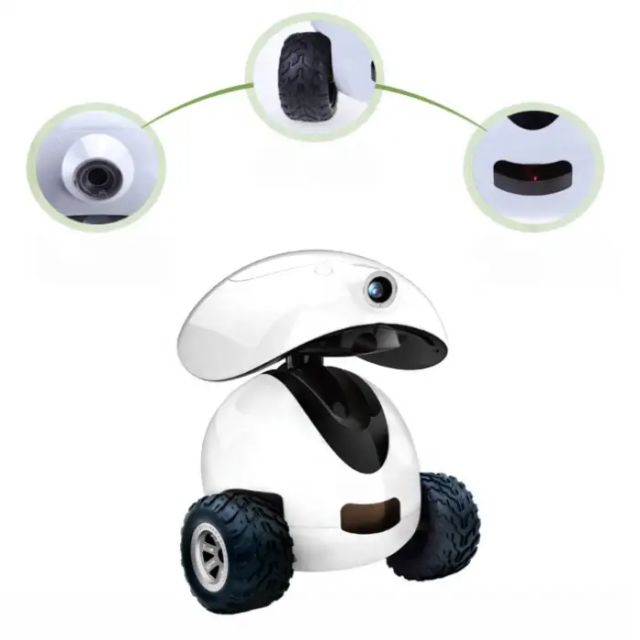 Smart Dog Toy with Camera App Control Cat Laser Automatic Robot with Night Vision Function Toy