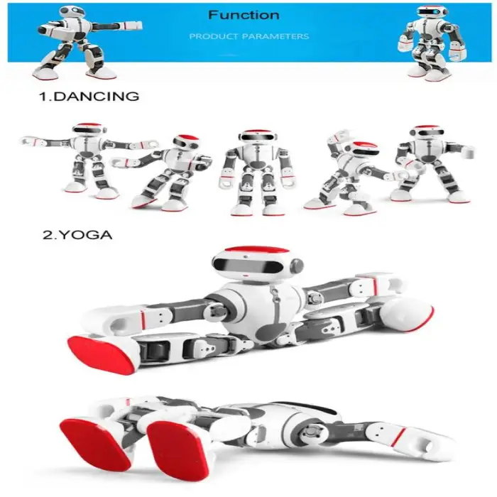 Human Gait App Voice Control Dance Toy Intelligent Robot With Storytelling