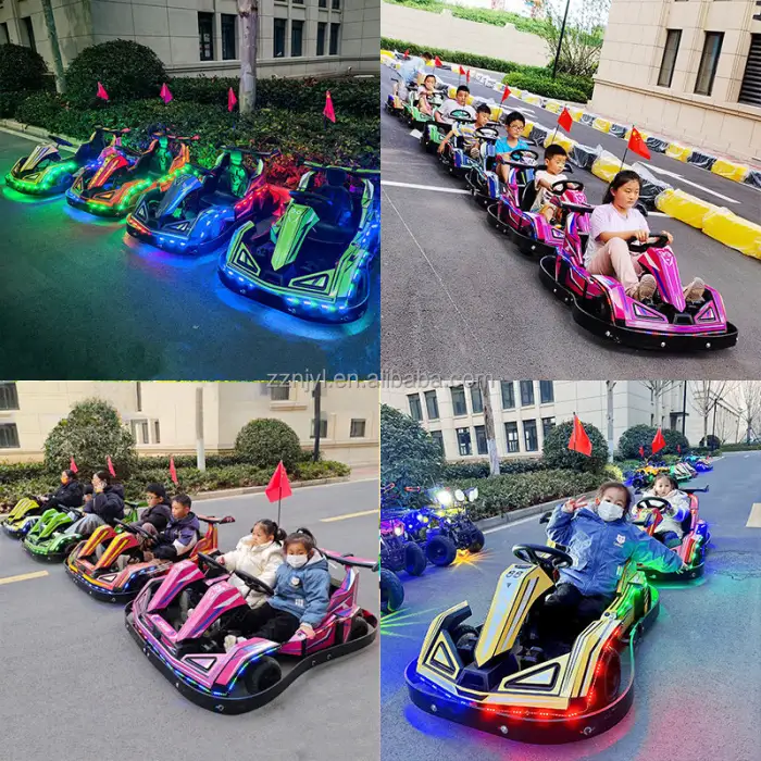 Toys Indoor Shopping Mall Children's Electric Car Supplier with CE Certification Kids 24v Coin Insertion Bumper Car