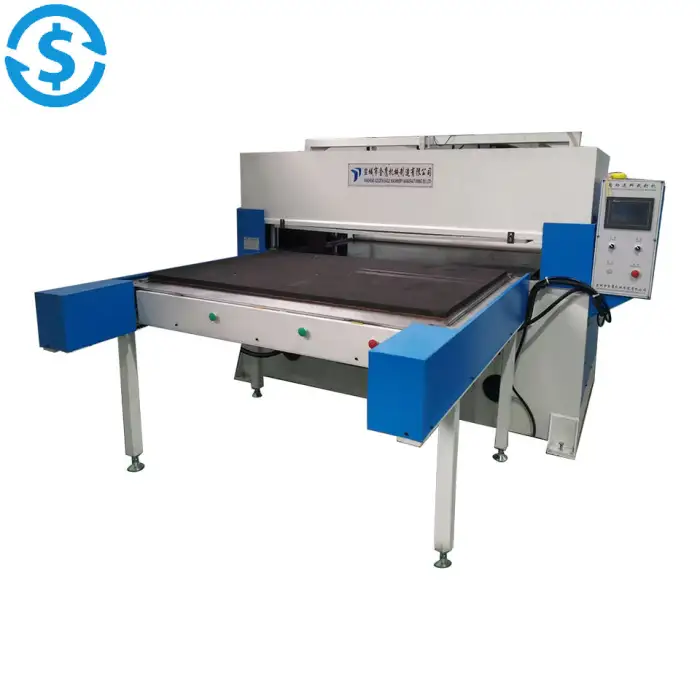 Hydraulic Press Shoe Die Cutting Machine Jigsaw Puzzle Leather/EVA/Rubber Foam/Poron Gasket Slippers for Package