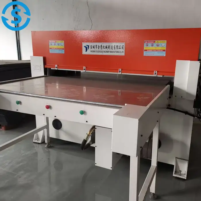 Hydraulic Press Shoe Die Cutting Machine Jigsaw Puzzle Leather/EVA/Rubber Foam/Poron Gasket Slippers for Package