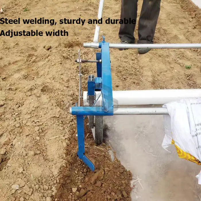 Hand Pull Plastic Film Making Machine Applicator Laying Machine Plastic Manual Mulch Culture Layer Machine