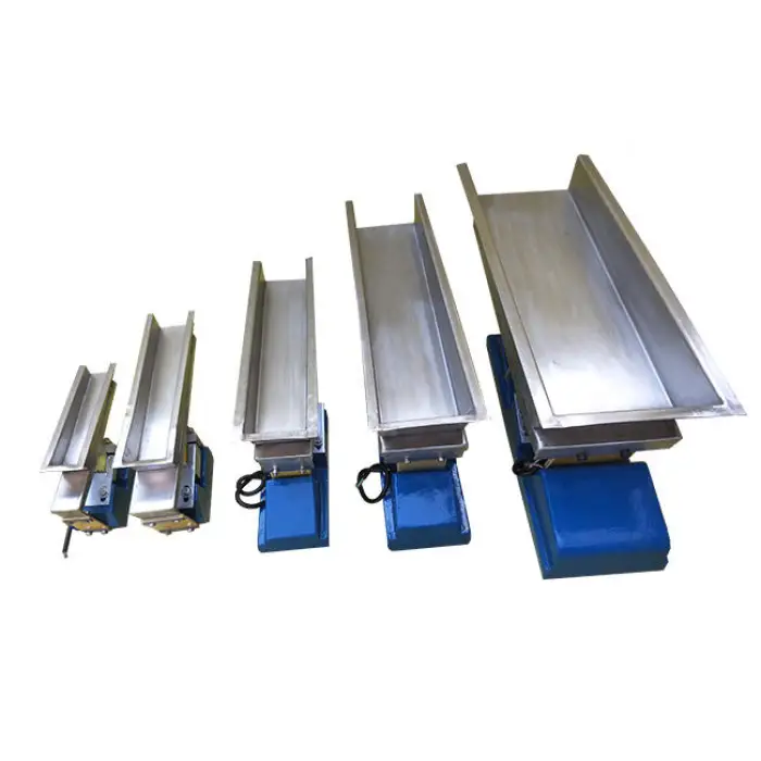 GZV6 Micro Electromagnetic Vibration Feeder 220V Linear Uniform Feeding Automatic Distribution of Small Stainless Steel Feeding