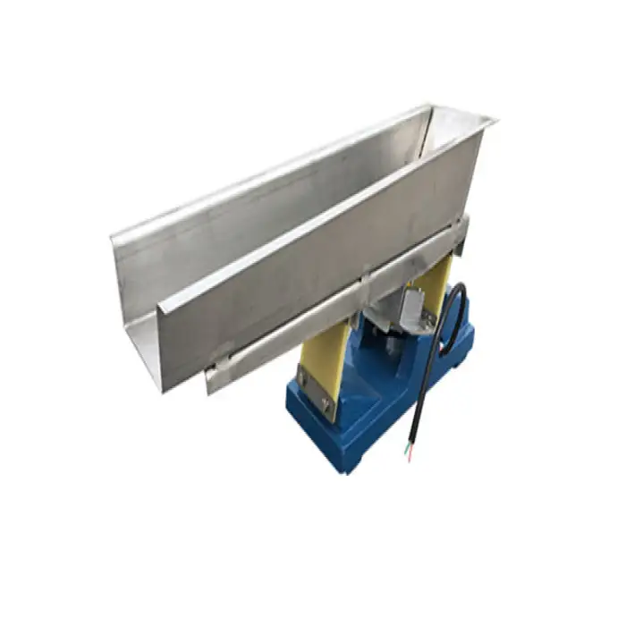 GZV6 Micro Electromagnetic Vibration Feeder 220V Linear Uniform Feeding Automatic Distribution of Small Stainless Steel Feeding