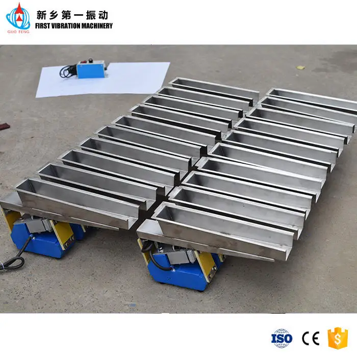 Powder Granule Automatic Horizontal GZV Small Electromagnetic Linear Mining Vibrating Vibratory Feeder