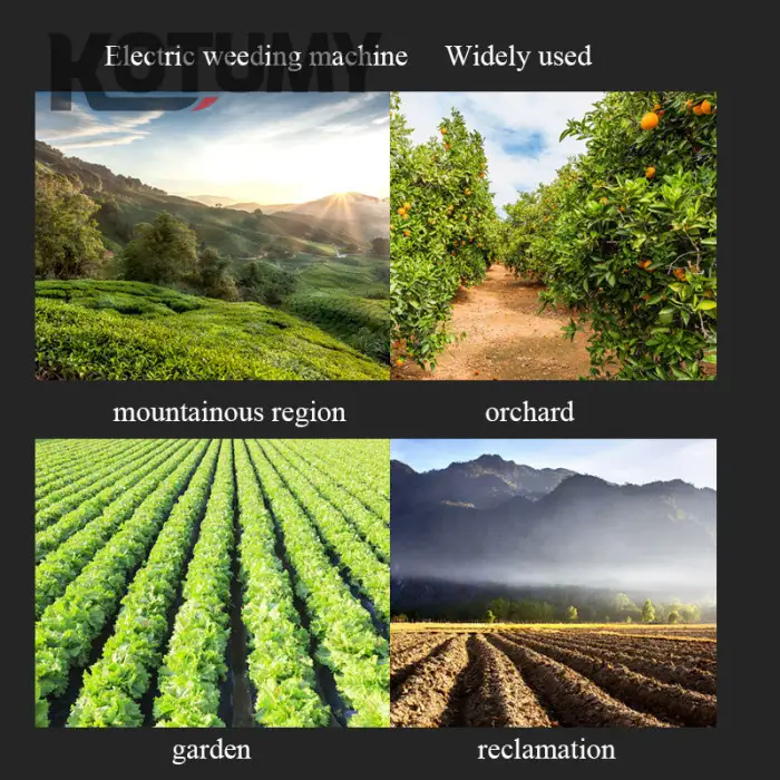 Lawn Mower Electric Weeder with Ditching Soil Loosening Plowing and Soil Turning Function Small Micro Tillage Machine