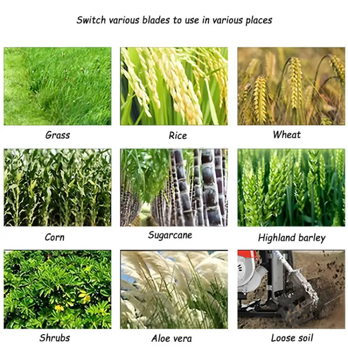 Grass Trimmer Grass Cutter Agriculture Machine Farm Weeding Machine