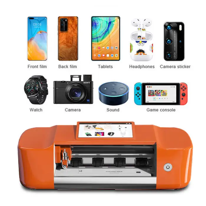 Intelligent 13-Inch Film Cutting Plotter Machine with Wifi - Max Width 212mm, 500mm/s Speed, 0.05mm Accuracy