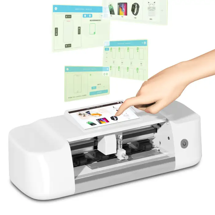 Intelligent 13-Inch Film Cutting Plotter Machine with Wifi - Max Width 212mm, 500mm/s Speed, 0.05mm Accuracy