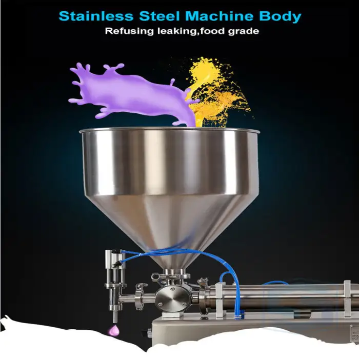 Automatic Vegetable Cooking Oil Bottle Thick Coconut Olive Oil Filling Machine