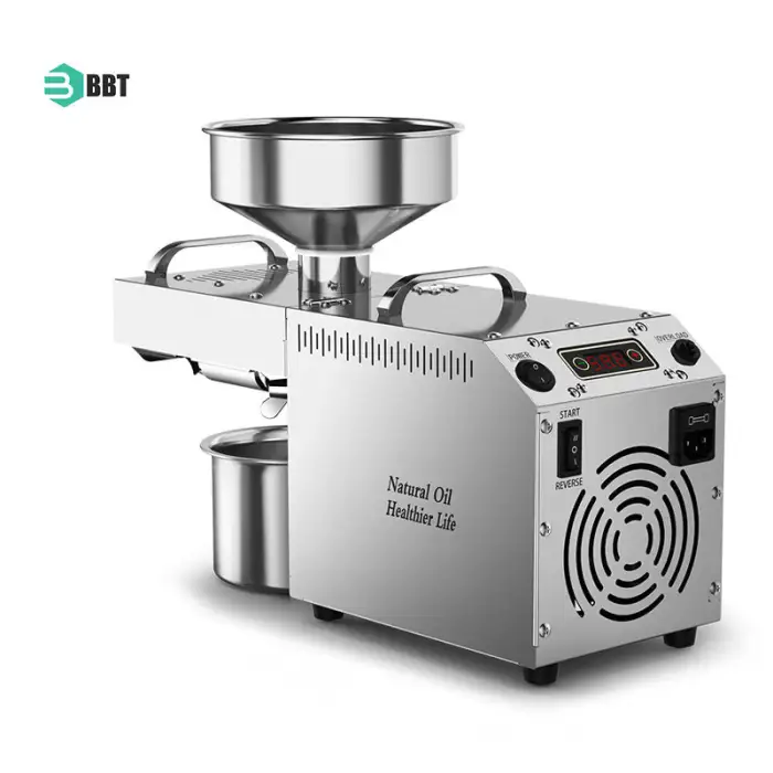 Multipurpose Spiral Oil Expeller Presser for Cocoa Avocado Almond Oil Making Machine Cold Press Stainless Steel