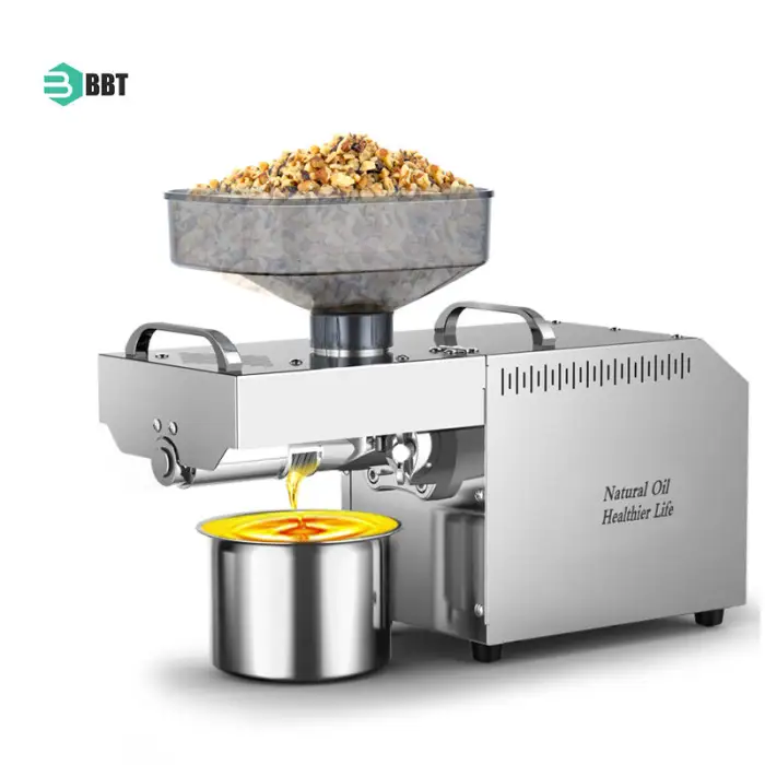 Multipurpose Spiral Oil Expeller Presser for Cocoa Avocado Almond Oil Making Machine Cold Press Stainless Steel
