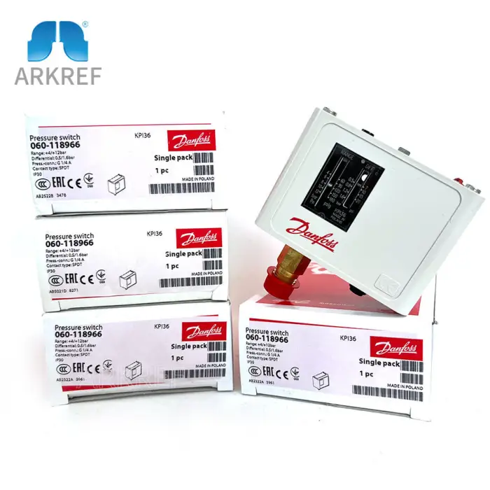 Original and Genuine Danfoss Spare Part Pressure Switch KP36 060-1108