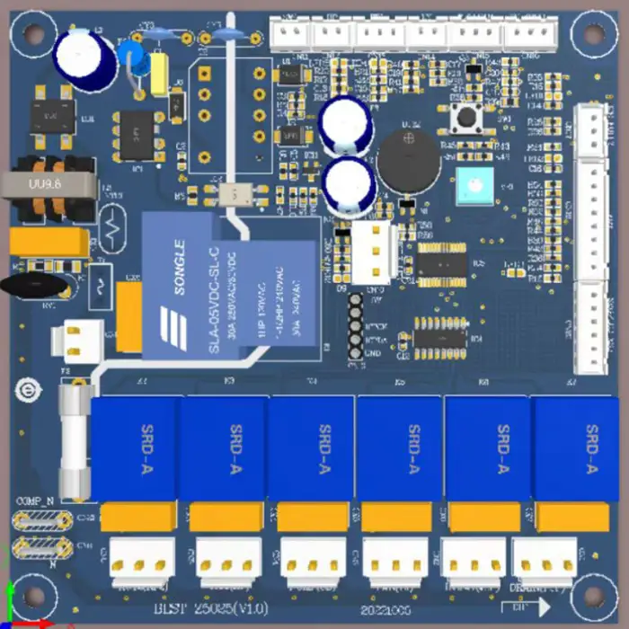 Commercial Ice Cube Maker Ice Machine Computer Microprocessor
