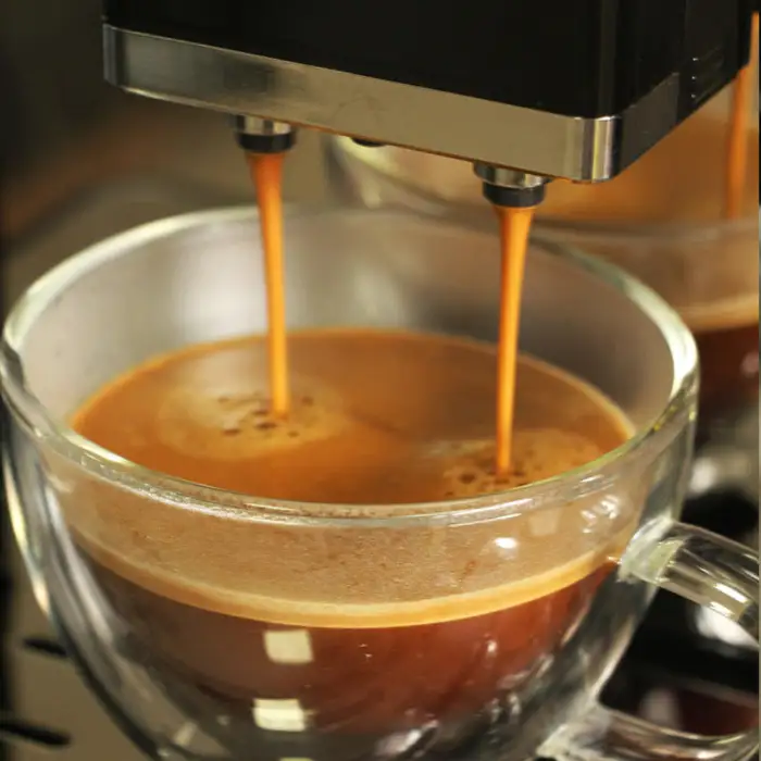 Design Make 21 Kinds of Coffee Beverages 7inch Big Screen Fully Automatic Coffee Machine With Bigger Bean Container