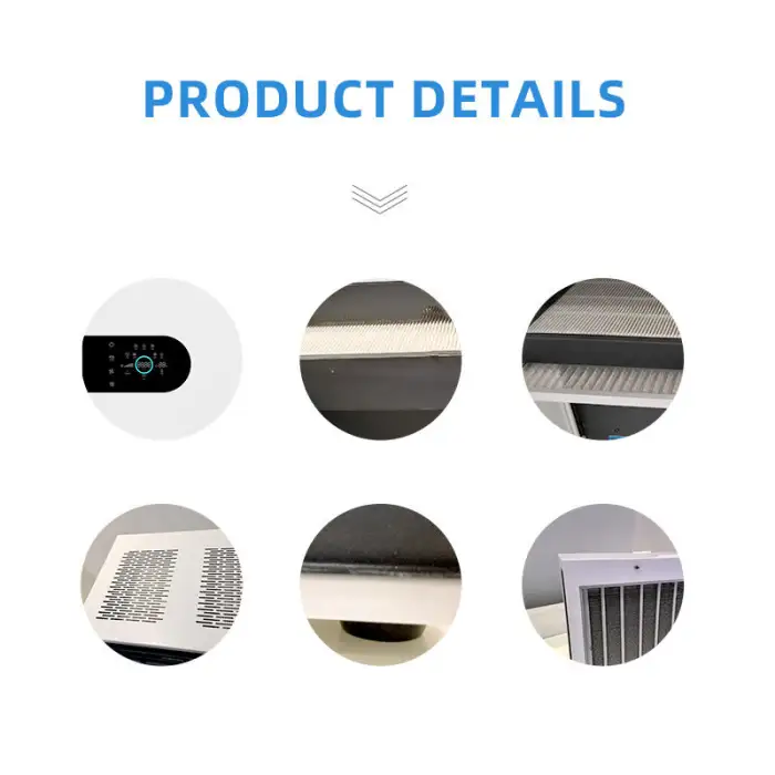 Floor-standing UV Air Disinfection Machine Air Sterilizer Medical Hospital HEPA Air Disinfector Multi-filter Sterilizer